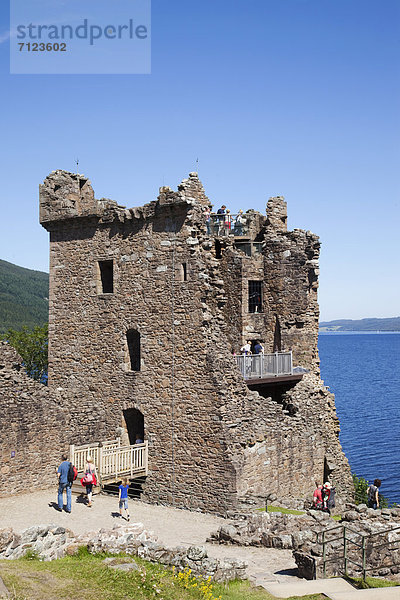 Europa  Urlaub  Palast  Schloß  Schlösser  Großbritannien  Reise  Highlands  Schottland  schottisch  Tourismus