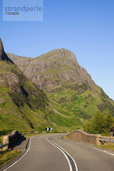 leer  Europa  Berg  Urlaub  Großbritannien  Reise  Fernverkehrsstraße  Bundesstraße  Highlands  Schottland  Tourismus