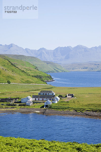 Europa  Berg  Urlaub  Großbritannien  Reise  See  Hebriden  Isle of Skye  Schottland  Skye  Tourismus
