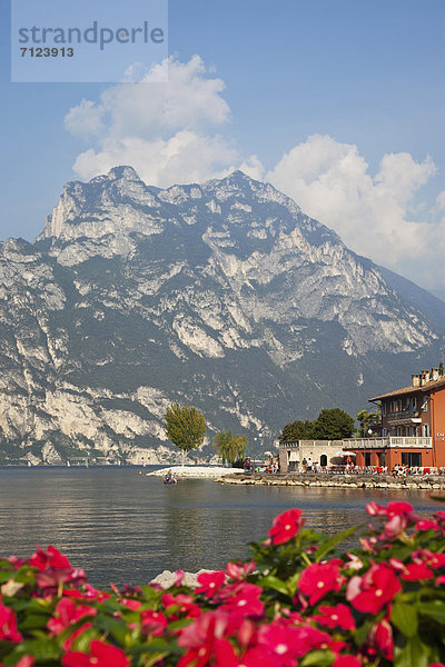 Europa  Urlaub  Reise  See  Alpen  Italien  Gardasee  Torbole  Tourismus