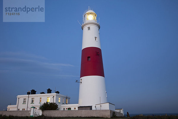 Europa  Urlaub  britisch  Großbritannien  Küste  Reise  Leuchtturm  Dorset  England  Portland Bill  Tourismus  Weymouth