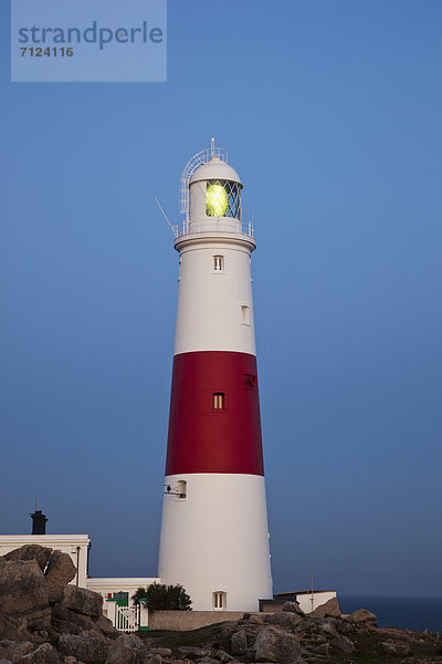 Europa  Urlaub  britisch  Großbritannien  Küste  Reise  Leuchtturm  Dorset  England  Portland Bill  Tourismus  Weymouth