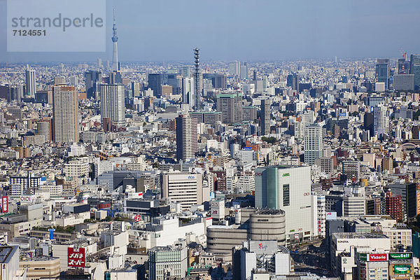 Urlaub  Reise  Tokyo  Hauptstadt  Fernsehantenne  Asien  Japan  Shinjuku  Tourismus