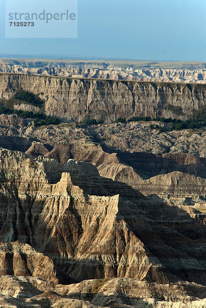 Vereinigte Staaten von Amerika  USA  Nationalpark  Felsbrocken  Amerika  Natur  Steppe  South Dakota