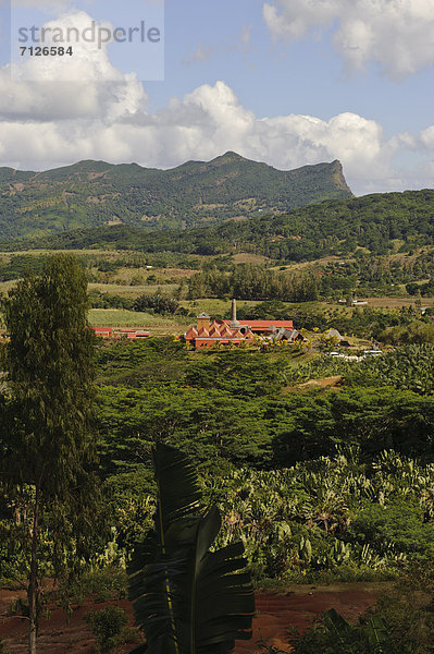 Fabrikgebäude  Afrika  Chamarel  Indischer Ozean  Indik  Mauritius  Rum