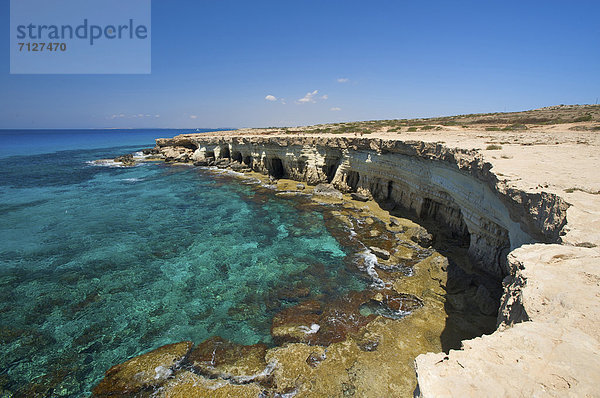 Landschaftlich schön  landschaftlich reizvoll  Europa  Küste  Meer  Natur  Griechenland  Ayia Napa  Zypern  griechisch