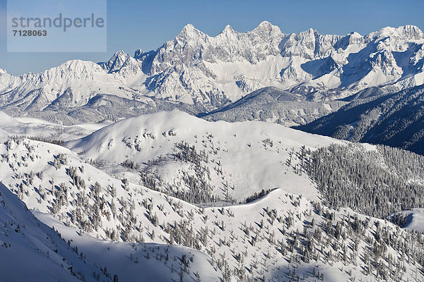 Europa  Berg  Winter  Österreich