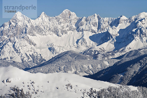 Europa  Berg  Winter  Österreich