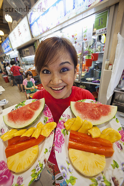 Urlaub  Lebensmittel  Frucht  Reise  Asiatische Küche  Asien  Singapur  Tourismus