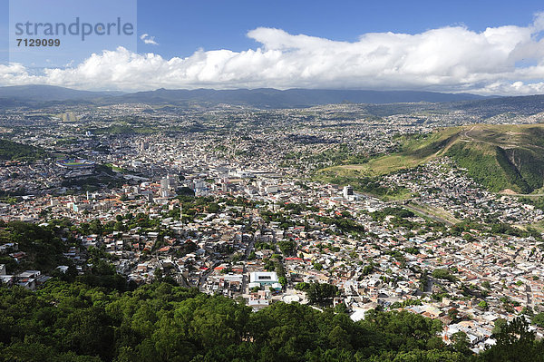 Großstadt  Hauptstadt  Mittelamerika  Ansicht  Honduras