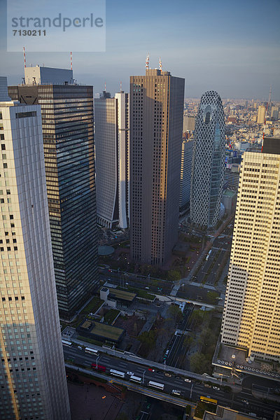 Skyline  Skylines  Urlaub  Gebäude  Reise  Großstadt  Tokyo  Hauptstadt  Hochhaus  Asien  Innenstadt  Japan  Shinjuku