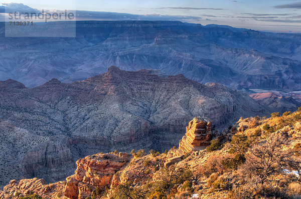 Vereinigte Staaten von Amerika  USA  Nationalpark  Berg  Amerika  Landschaft  Natur  Arizona  Ansicht  Grand Canyon  Schlucht  South Rim