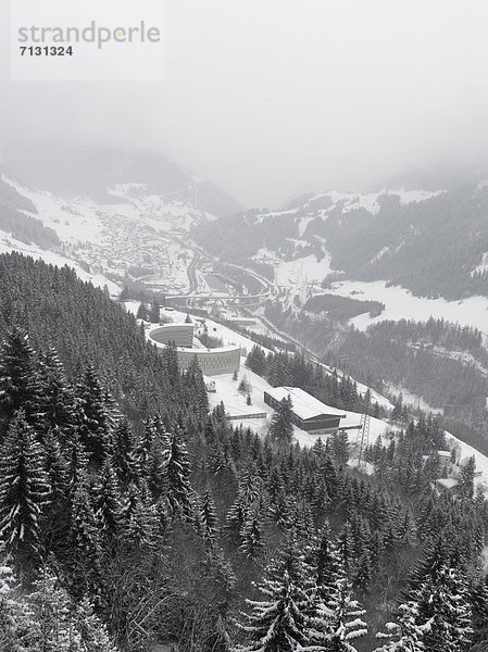 Europa  Winter  Landschaft  Schnee  Schweiz