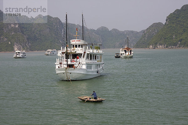 Asien  Bucht  Halong-Bucht  Vietnam