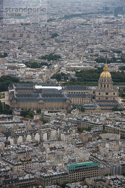 Dach  Paris  Hauptstadt  Frankreich  Europa  Kathedrale  Draufsicht