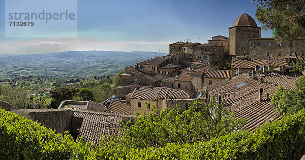 Mittelalter  Europa  Dorf  Toskana  Italien  Volterra