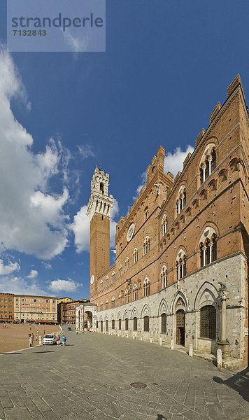 Europa  Toskana  Siena  Italien  Platz  Tourismus