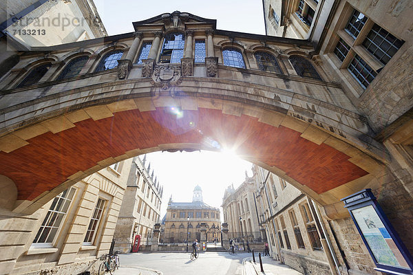 Europa  unterrichten  britisch  Großbritannien  Student  Seufzerbrücke  England  Oxford  Oxford University  Oxfordshire  Universität