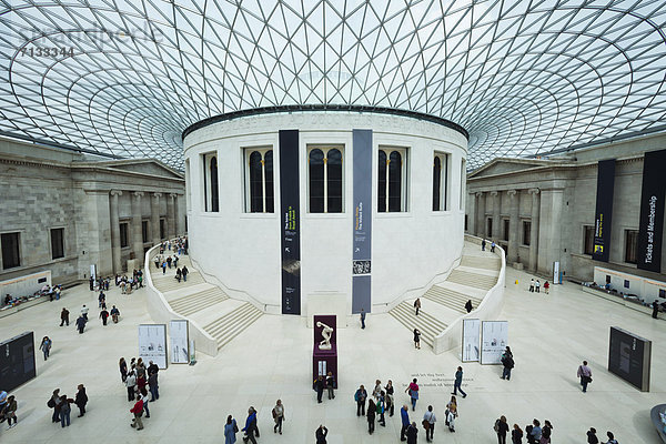 Europa  britisch  Großbritannien  London  Hauptstadt  Innenaufnahme  Museum  British Museum  England