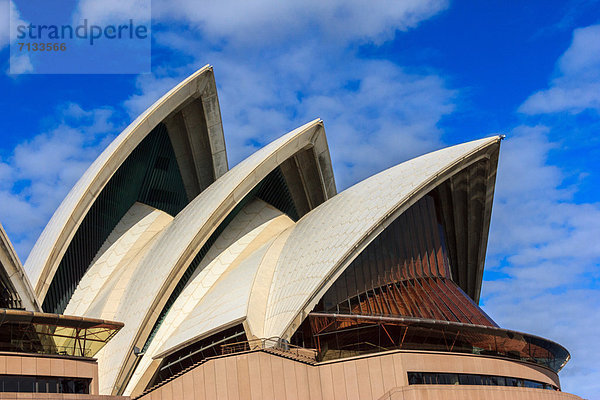 Skyline Skylines Sehenswürdigkeit Opernhaus Oper Opern Großstadt Architektur UNESCO-Welterbe Australien New South Wales Sydney Sydney Harbour Tourismus