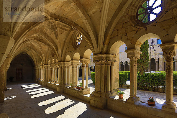 Kreuzgang  Europa  Architektur  Geschichte  Kunst  innerhalb  Katalonien  Kloster  Spanien