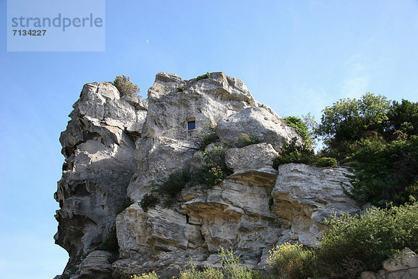 Frankreich  Europa  Stein  Steilküste  Provence - Alpes-Cote d Azur