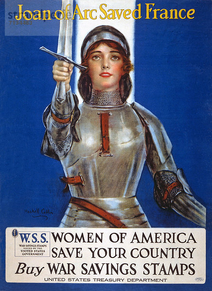 Vereinigte Staaten von Amerika  USA  Frankreich  Poster  amerikanisch  Zuneigung  Schwert