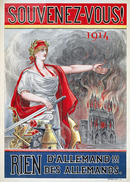 verbrennen  Paris  Hauptstadt  Frankreich  französisch  Symbol  Werbung  Kathedrale  Poster  Erinnerung  deutsch