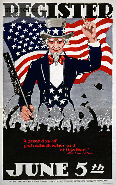Vereinigte Staaten von Amerika  USA  Schreibfeder  Feder  Versprechen  Nationalität  Poster  amerikanisch  Menschenmenge  Bewerbung  Uncle Sam
