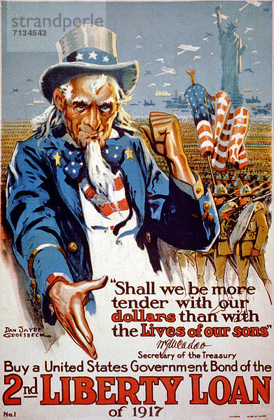 Vereinigte Staaten von Amerika  USA  Freiheit  Kredit  kaufen  Poster  amerikanisch  Zuneigung  Uncle Sam