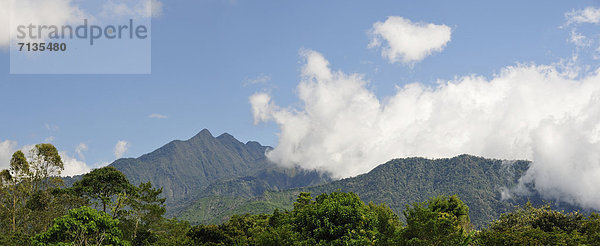 Panorama  Landschaft  Vulkan  Mittelamerika  Krater  Panama