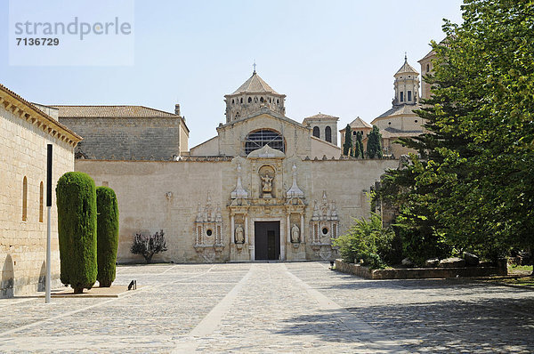 Monasterio Santa Maria de Poblet  Zisterzienserkloster  Unesco Weltkulturerbe  Poblet  Provinz Tarragona  Cataluna  Katalonien  Spanien  Europa