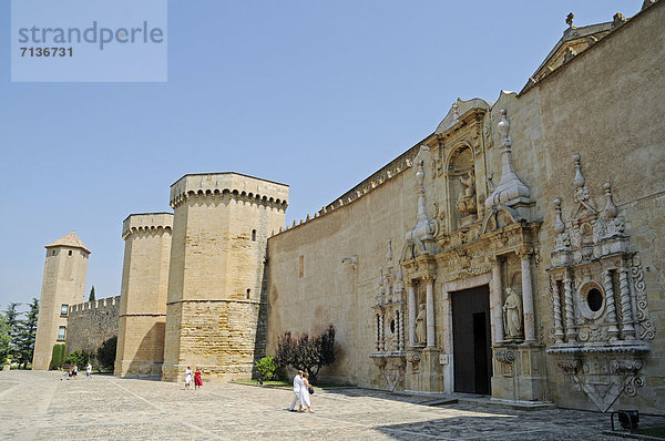 Monasterio Santa Maria de Poblet  Zisterzienserkloster  Unesco Weltkulturerbe  Poblet  Provinz Tarragona  Cataluna  Katalonien  Spanien  Europa