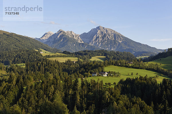 Kleiner und Großer Pyhrgas  Windischgarsten  Region Pyhrn-Priel  auch Pyhrn-Eisenwurzen  Traunviertel  Oberösterreich  Österreich  Europa