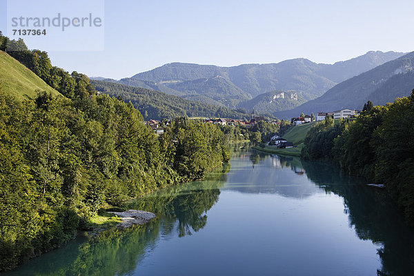 Ternberg  Fluss Enns  Region Pyhrn-Eisenwurzen  Traunviertel  Oberösterreich  Österreich  Europa