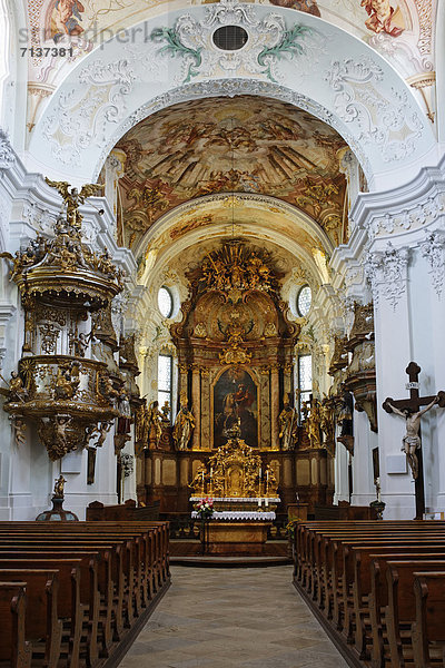 Pfarrkirche Hl. Georg  Pfarrkirchen bei Bad Hall  Region Pyhrn-Eisenwurzen  Traunviertel  Oberösterreich  Österreich