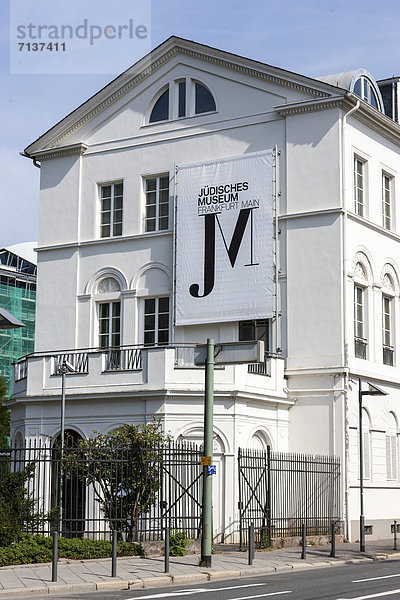 Jüdisches Museum  Frankfurt am Main  Hessen  Deutschland  Europa  ÖffentlicherGrund