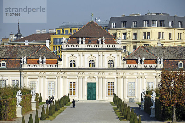 Schloss Belvedere  Wien  Österreich  Europa