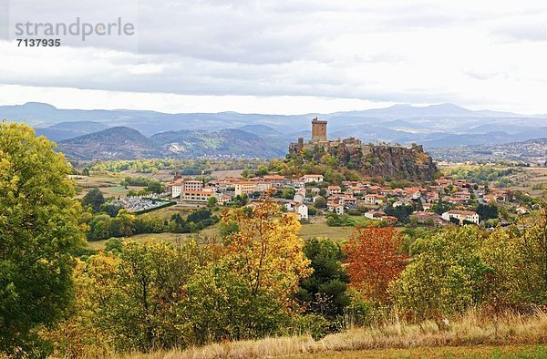 Burg  Polignac  Haute-Loire  Auvergne  Frankreich  Europa