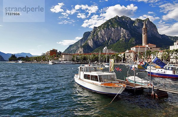 Lecco am Comer See  Lombardei  Norditalien  Italien  Europa