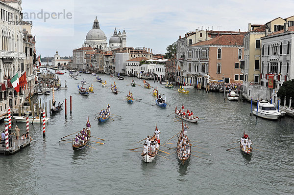 Europa Ehrfurcht Boot Geschichte Venetien Italien Parade