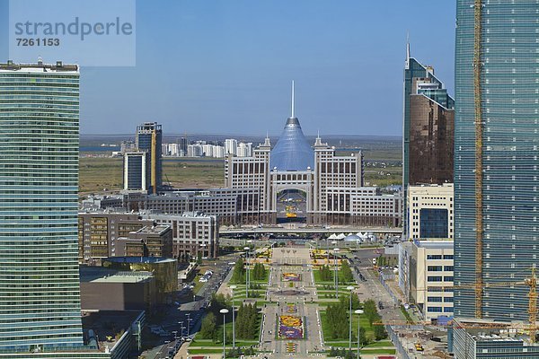 Einkaufszentrum  sehen  Entertainment  Großstadt  Ansicht  Asien  Zentralasien  Kasachstan