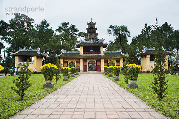 nahe  Gebäude  Südostasien  Vietnam  Asien  Pagode