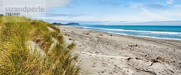 Panorama  Felsen  Strand  ungestüm  Pazifischer Ozean  Pazifik  Stiller Ozean  Großer Ozean  neuseeländische Südinsel  Neuseeland  Westküste