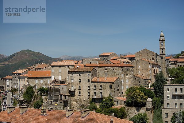Frankreich  Europa  Stadt  Ansicht  Geographie  Korsika  Sartene