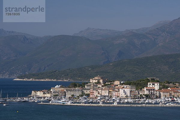 entfernt Frankreich Europa Berg Geographie Korsika Distanz