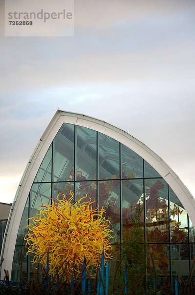 Vereinigte Staaten von Amerika  USA  Außenaufnahme  Glas  Museum  Nordamerika  Entdeckung  unterhalb  neu  Seattle  Washington State