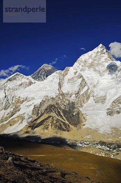 Mount Everest  Sagarmatha  Berg  Himalaya  UNESCO-Welterbe  Asien  Nepal