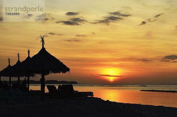 Sonnenuntergang  Südostasien  Asien  Indonesien  Lombok