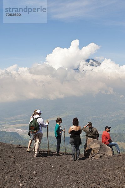 entfernt  Vulkan  Mittelamerika  Guatemala